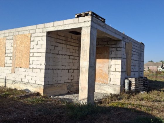 Продам не добудований будинок Самар