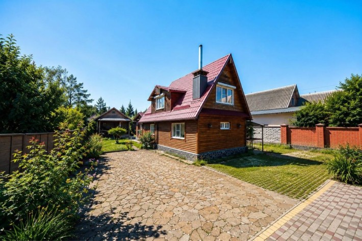 Затишна дача будинок 110м2 в смт Обухівка ,Кіровське СТ Ізумруд 3 спальні електрокотел 150м до пляжу - фото 1