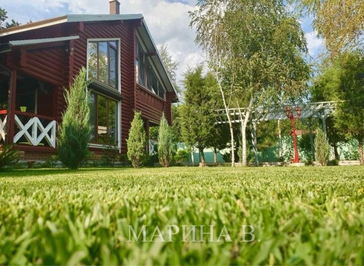 Продам шикарный дом 158 м2 в Орловщине, хвойный лес, река Самара, бассейн, баня, камин - фото 1