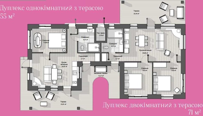 Дуплекс 71м2 з авторським ремонтом в серці Карпат | Ліс, річка та гори | Дохідність до 10% - фото 1