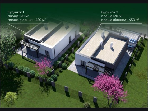 Одно поверховий сучасний новий будинок 120м² в Крихівцях _vv Крихівці