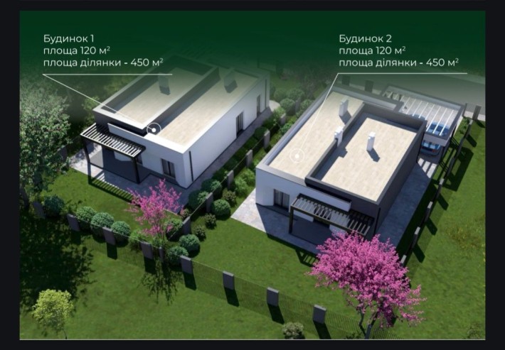 Одно поверховий сучасний новий будинок 120м² в Крихівцях _vv - фото 1