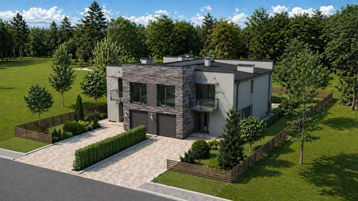 Дуплекс 150 м² + 5 сотих | Вовчинці | Гараж | Тераса - фото 1