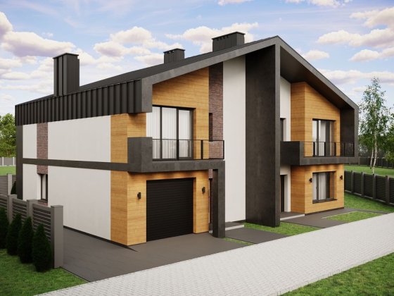 Продаж 2-поверхового дуплекса у Вовчинцях — 140 м², гараж, 2,5 сотки Вовчинець
