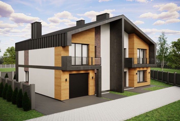Продаж 2-поверхового дуплекса у Вовчинцях — 140 м², гараж, 2,5 сотки - фото 1