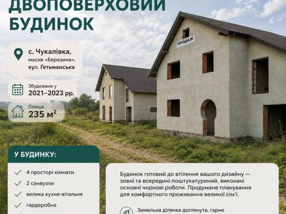 Будинок під власний дизайн Чукалівка