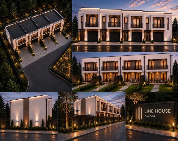 Продаж таунхаусів в центрі м. Снятин ЖК LINE HOUSE - фото 1