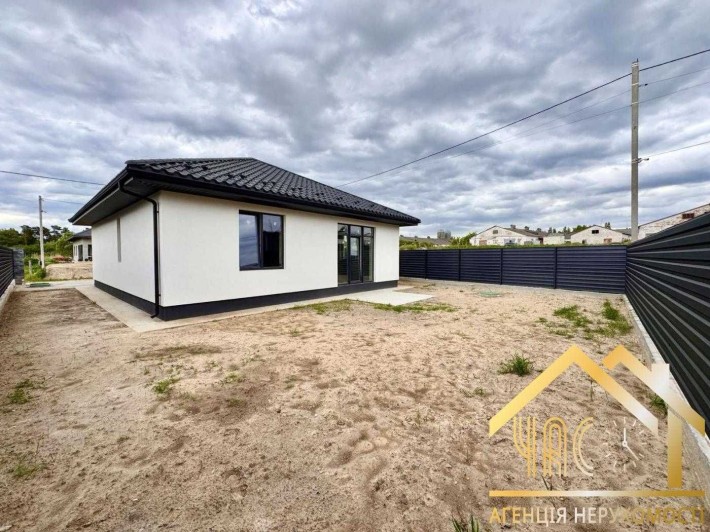 Продаж сучасного одноповерхового будинку 105 м² у с.Білогородка з ГАЗом - фото 1