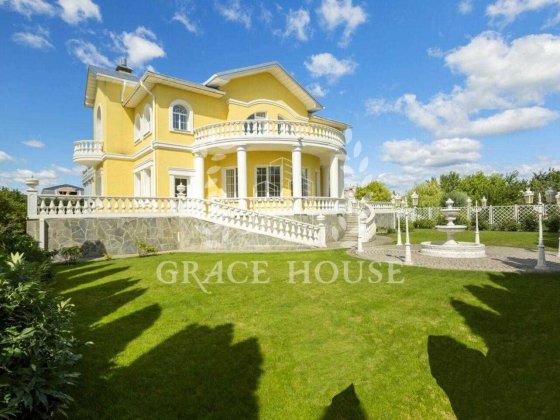 Продажа дома 650м в классическом стиле Конча-Заспа Козин Рудыки Рудики 25 соток у реки подвал 4 спал Козин
