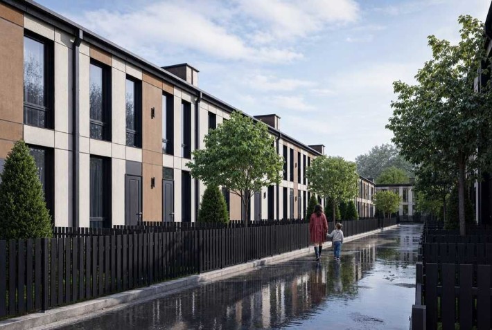 Таунхаус Білогородка 48м² з власним двориком 12м². Від забудовника. Без % Будинок за ціною квартири. - фото 1