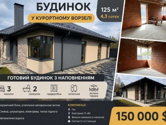 Продаж будинку у Ворзелі Ворзель