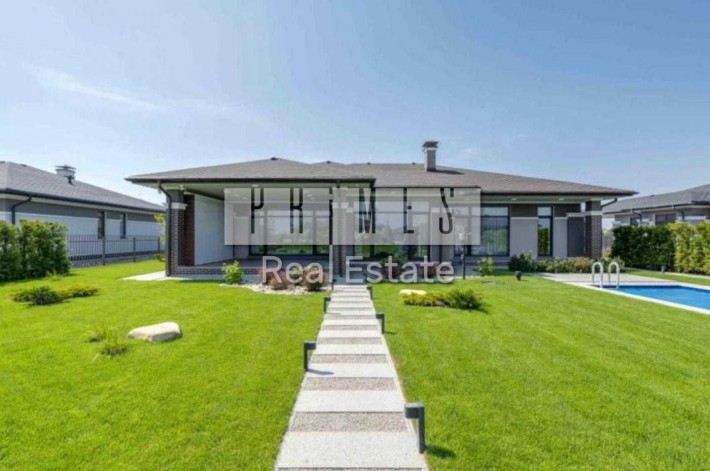 Продаж одноповерхового будинку Вишеньки КМ Золоче Бориспіль 255 кв.м. 12 сот. - фото 1