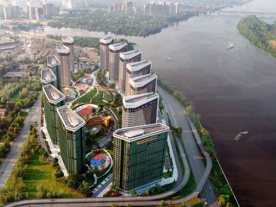 Продаж 2-к квартиры Днепровская набережная 8 ЖКГрейт Киев