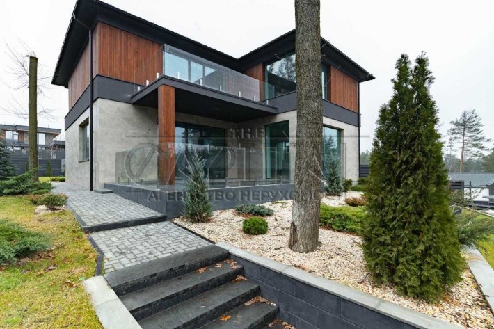 Будинок 354 м² з басейном | КМ Квітневе | Ходосівка | 19 соток - фото 1