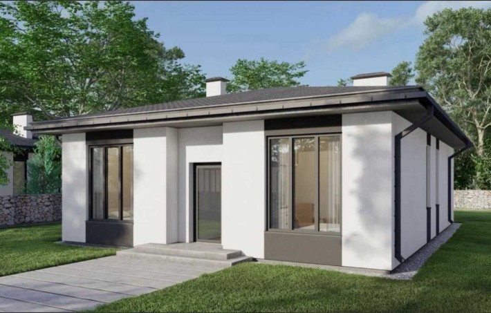 Продаж будинку 100 м² на 5 сотках, газ, електрика, с. Білогородка - фото 1