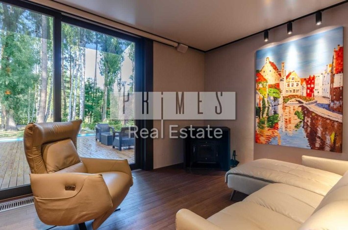Продажа 4к дома 200м2 «Брюгге» с бассейном, КМ Riviera Village, Лебедевка - фото 1
