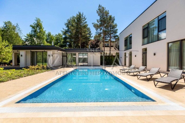 Ексклюзивний будинок · КМ Riviera Village  на ділянці 45-сот , з власним басейном с. Лебедівка Вишго - фото 1