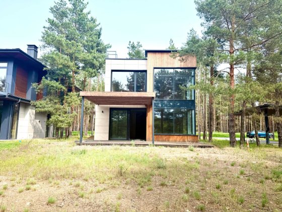Riviera Village.  Сучасний будинок біля води у сосновому лісі  Лебедівка. Вихід на Дніпро. Газ і 25  Лебедівка