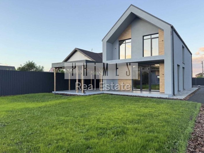 Продаж нового стильного автономного будинку з  ремонтом 160 м² + гостьовий будинок 60 м² ГАЗ Лютіж - фото 1
