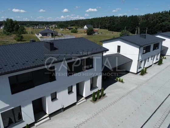 Продаж сучасного дуплексу 117 м² у котеджному містечку “Приморський”, с. Лютіж. ГАЗ. Без % Лютіж