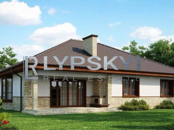 Компактний одноповерховий будинок в затишному місці КМ Рославичі