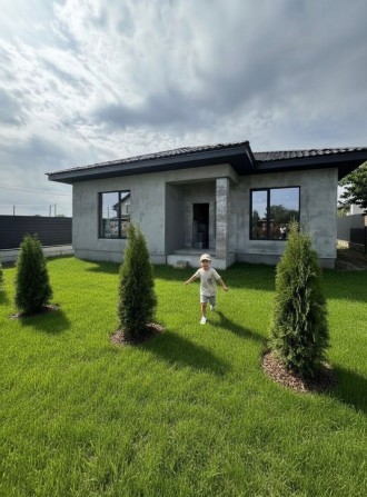 Сучасний будинок ГАЗ 130 м² + 5 соток — без комісії, на межі Білогородки та Шевченкового - фото 1