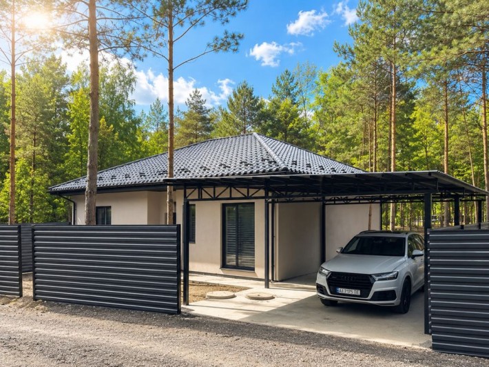 Будинок у лісі | 145 м² | тераса 15 м² | навіс 48 м² | Бровари | без % - фото 1