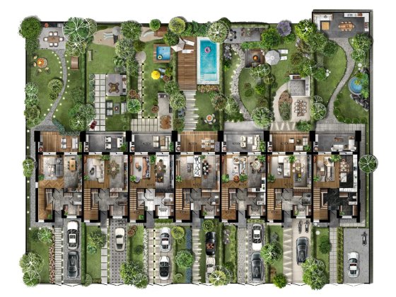 Продаж Таунхаусів FAMILY PARK RESIDENCE BC, новобудова (6) Біла Церква Белая Церковь
