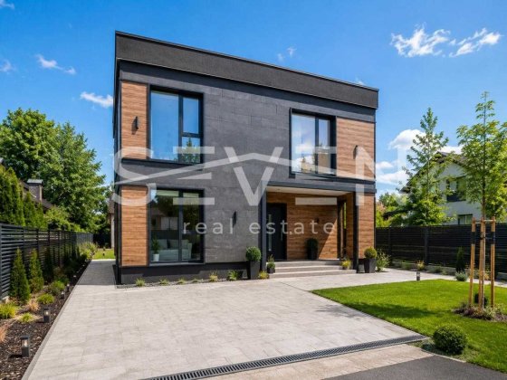 Продаж сучасний будинок 168 м² у стилі High-Tech, 6 соток, КМ «Quiet Place», Чапаївка, Голосіївський Київ