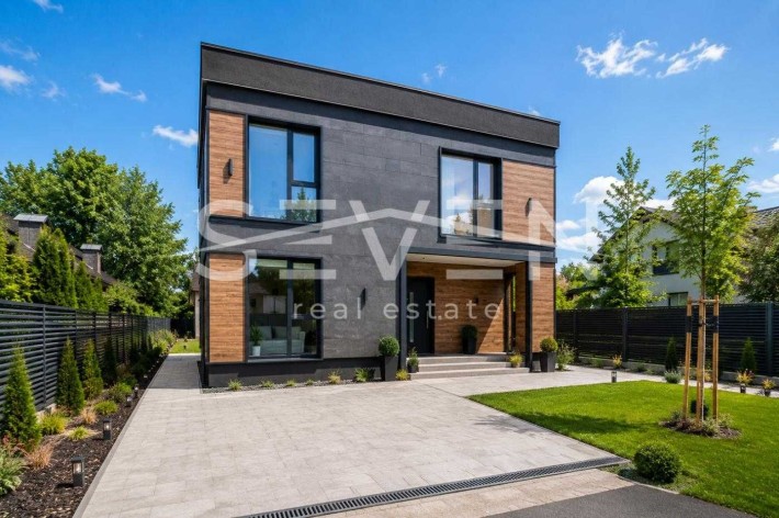 Продаж сучасний будинок 168 м² у стилі High-Tech, 6 соток, КМ «Quiet Place», Чапаївка, Голосіївський - фото 1