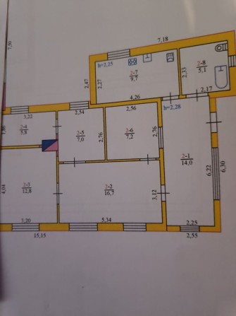 Продам 1/2будинку можна під програми та земельну ділянку 7сот.в Броварах. - фото 1