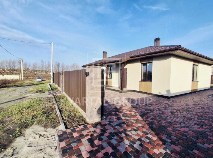 Одноповерховий будинок, 132 м2 на 6-ти сотках. Буча - фото 1