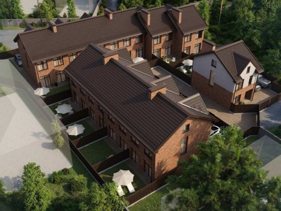 Великий таунхаус з окремим переднім двором і терасою - парк Незнайко! Ірпінь