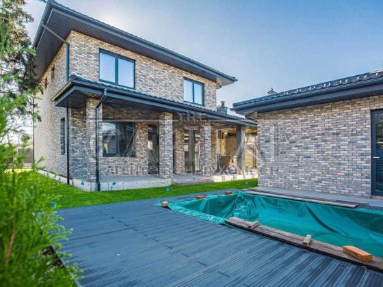 Продам будинок 210м2, 7сот, тераса, басейн, сауна / Русанівка, Лівобережна
