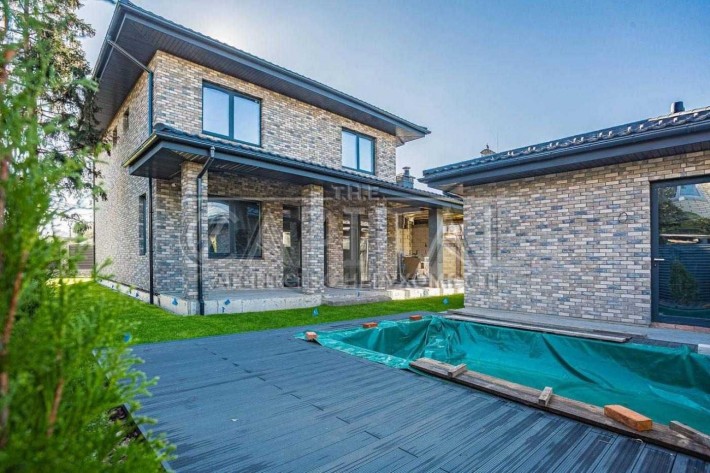 Продам будинок 210м2, 7сот, тераса, басейн, сауна / Русанівка, Лівобережна - фото 1