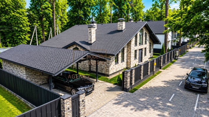 Шикарний будинок м.Буча|230 м2| 8 соток|Дизайнерський РЕМОНТ| Без% - фото 1