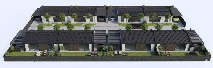 Дуплекси площею 68м² по ціні 1 кімнатної квартири в Ірпені.  2,2 сотки  землі,  Газ  | Розтермінуван - фото 1