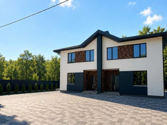 Дуплекс біля лісу з великою ділянкою 5 соток Ирпень