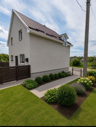 Продам 2-поверховий будинок, 153 м², гараж, ангар, 5 соток землі - фото 1