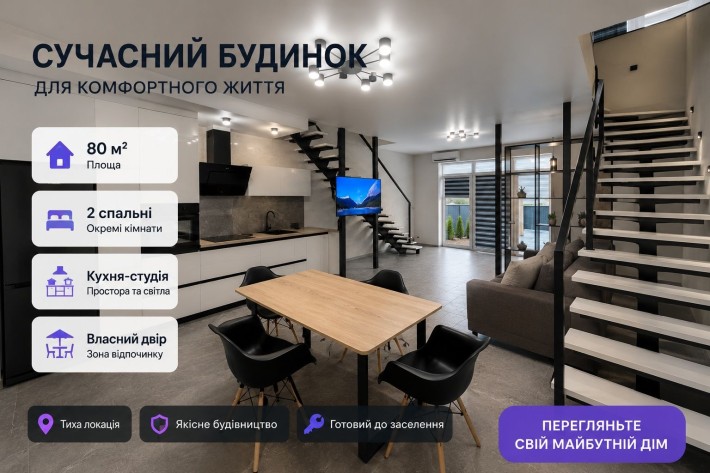 Не квартира, а свой дом! 2 уровня • Терраса • Свет 24/7 • Паркинг - фото 1