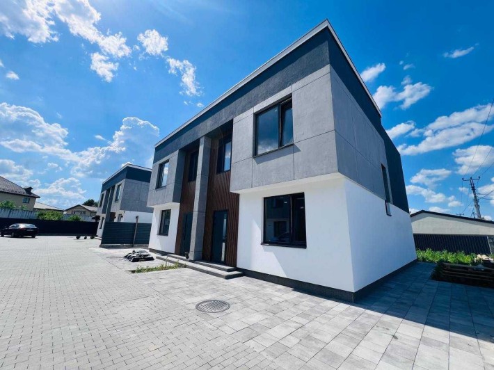 Готовий дуплекс біля Києва: ремонт, меблі, техніка, власна земля. Продаж напряму від забудовника. Со - фото 1