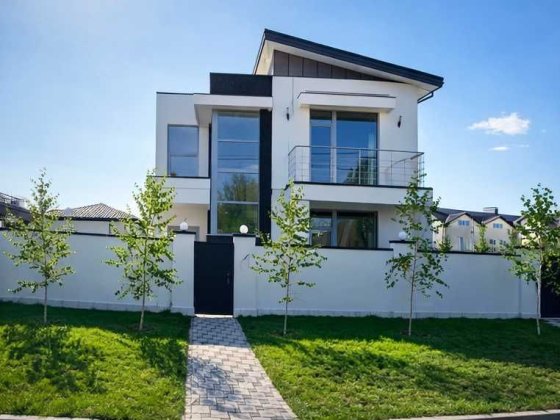 Будинок у стилі Hi-Tech | 185 м² | 12 соток | Басейн | Петропав. Борщагівка Петропавлівська Борщагівка