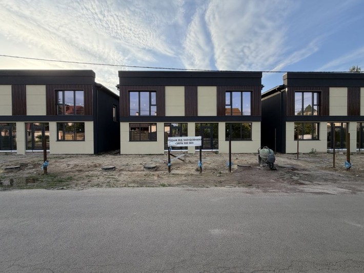 Від Забудовника! Продаж будинка (дуплекс)  2 сотки 120 кв.м ГАЗ! Світло! Софіївська Борщагівка, вул. - фото 1