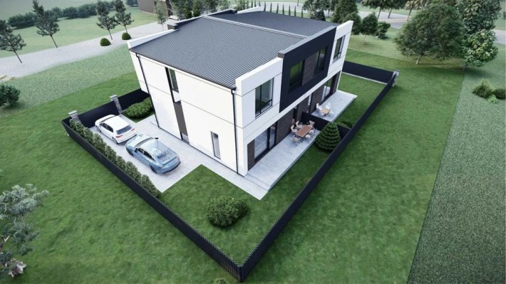 Дуплекс 130 м² з підвалом | 2,5 сотки | Газ | 200 м до ліцею | Без комісії - фото 1