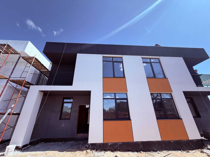 Дуплекс 120м² з газом! Петропавлівська Борщагівка, закрита територія, без комісії - фото 1