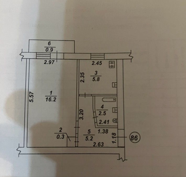Продам 1 кімнатну квартиру - фото 1