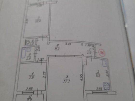 Продам 3 к квартиру Ахтырка