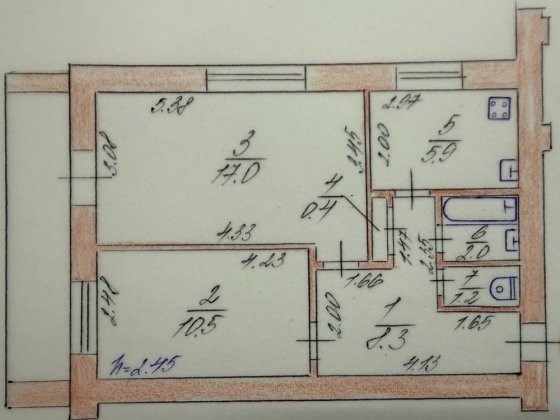 Продам 2-кімн. квартиру у м. Вишгород (центр), Київська обл. Вишгород
