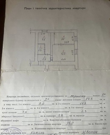 Продам 2-кімнатну квартиру в центрі - фото 1