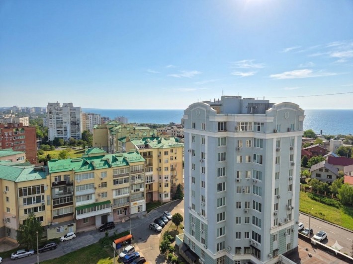 В пордаже квартира с видом на море Черноморск! БЕЗ КОМИСИИ для покупателя! - фото 1
